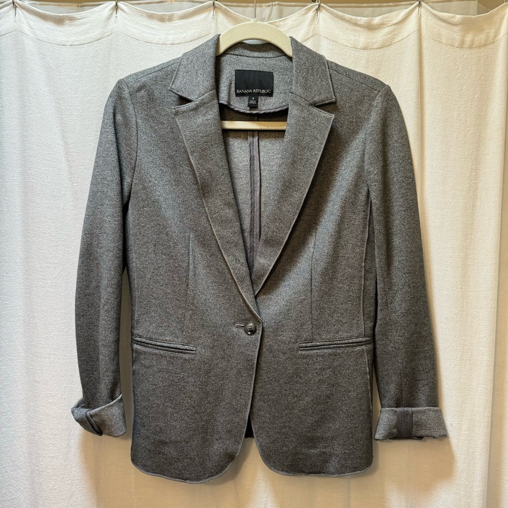 Banana Republic Soft Stretch Blazer Size 4